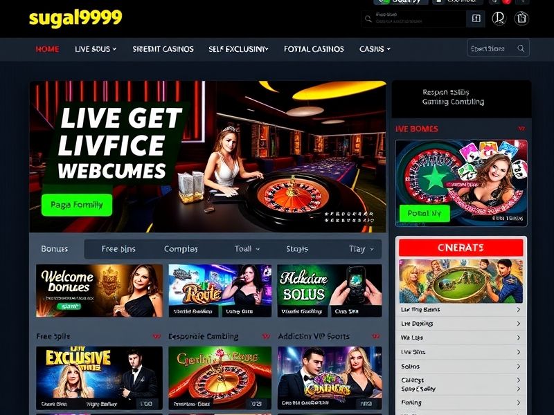 Welcome to sugal999.com – your premier destination for online gambling. Explore a vast collection of casino games, sports betting, and live dealer action with top-tier security and 24/7 customer support. Claim your exclusive bonus today!